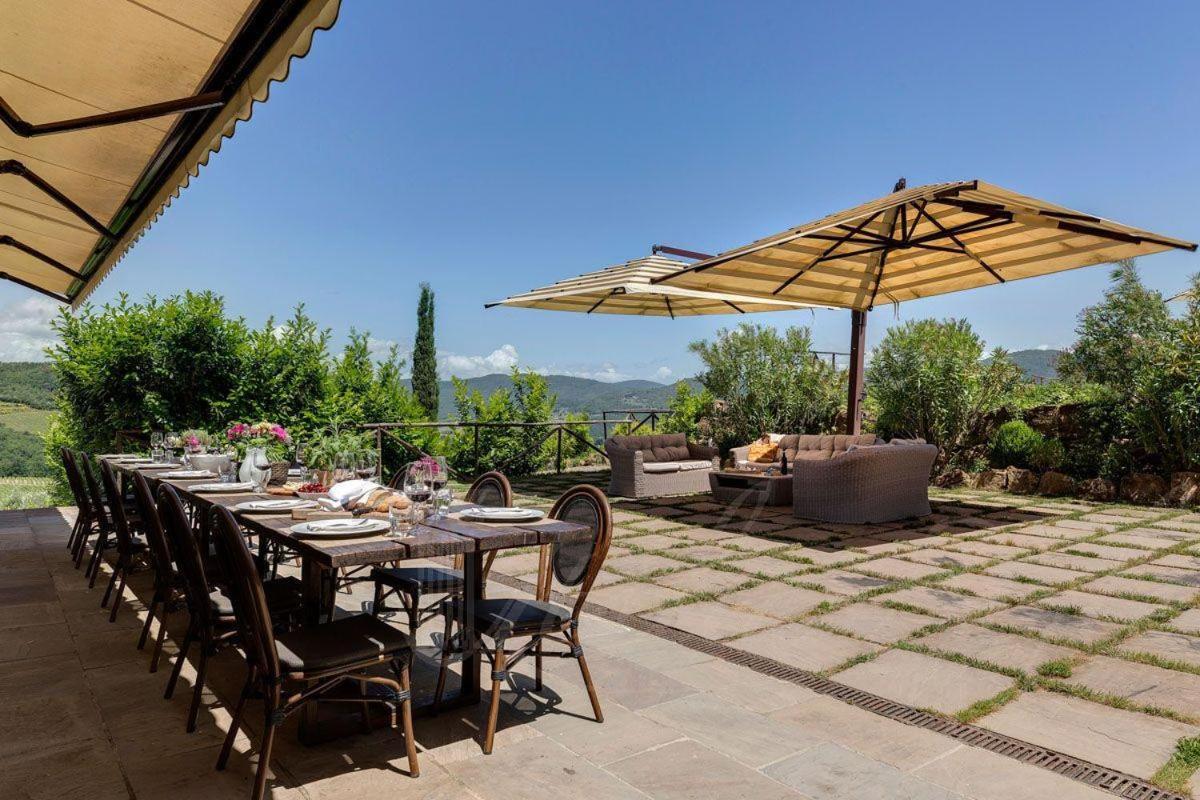 Villa Il Tinaio Panzano in Chianti Esterno foto