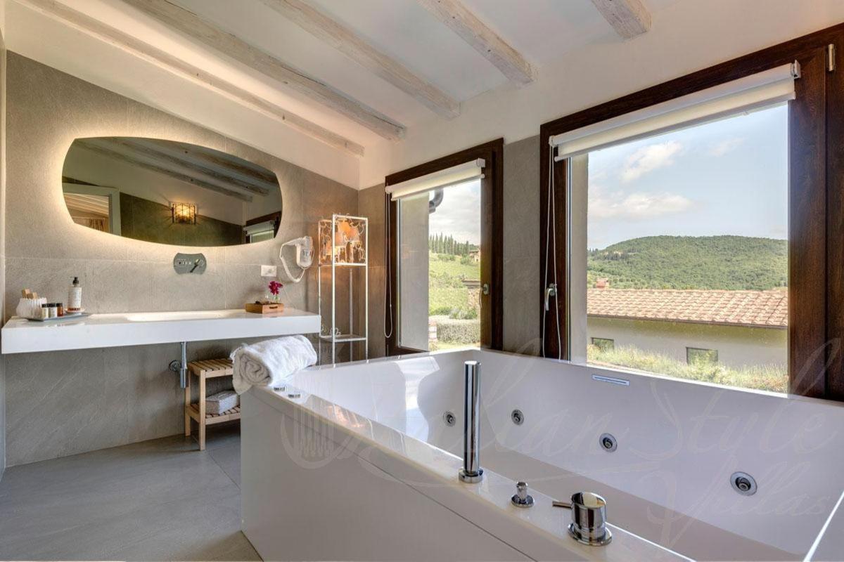 Villa Il Tinaio Panzano in Chianti Esterno foto